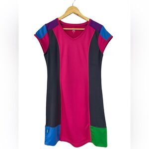 Title Nine Color Block Tennis Gidget Dress.  Size Small